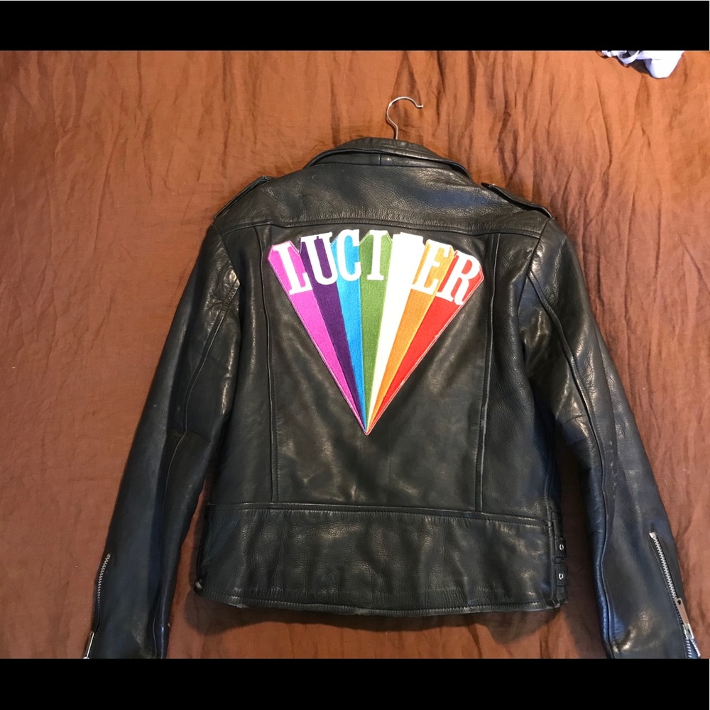 Vintage leather jacket Kenneth Anger